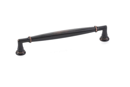 Emtek 86477US10B Westwood Cabinet Pull with 6" Center to Center Oil Rubbed Bronze Finish.