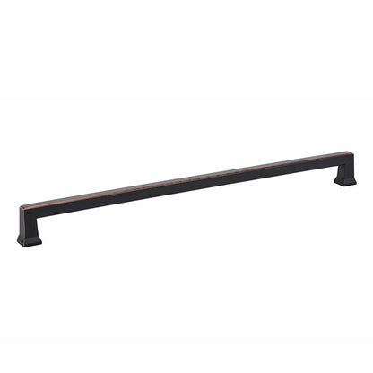 Emtek 86479US10B Alexander Cabinet Pull with 12" Center to Center Oil Rubbed Bronze Finish.