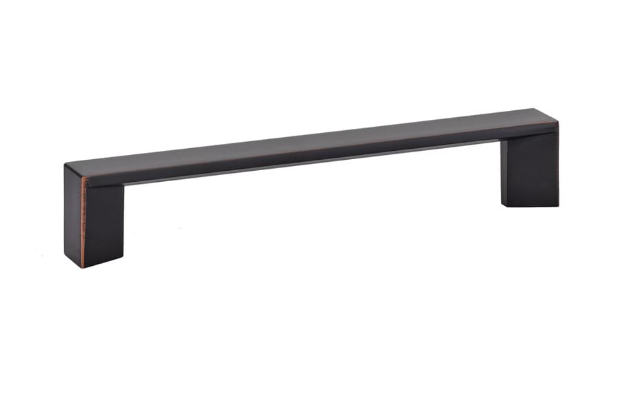 Emtek 86482US10B Trinity Cabinet Pull with 5" Center to Center Oil Rubbed Bronze Finish.