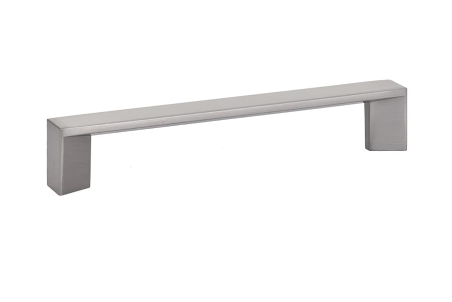 Emtek 86482US15 Trinity Cabinet Pull with 5" Center to Center Satin Nickel Finish.