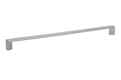 Emtek 86483US15 Trinity Cabinet Pull with 12" Center to Center Satin Nickel Finish.