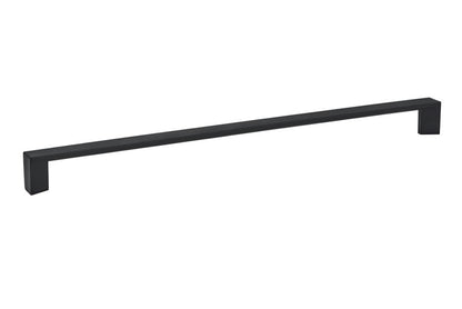 Emtek 86483US15 Trinity Cabinet Pull with 12" Center to Center Satin Nickel Finish.