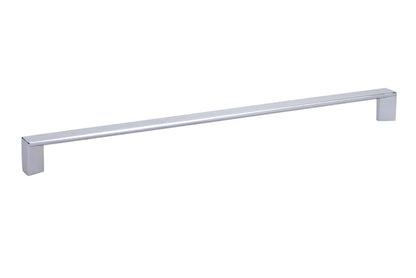 Emtek 86483US15 Trinity Cabinet Pull with 12" Center to Center Satin Nickel Finish.