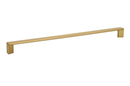 Emtek 86483US15 Trinity Cabinet Pull with 12" Center to Center Satin Nickel Finish.