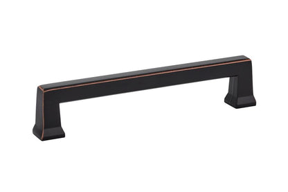 Emtek 86484US10B Alexander Cabinet Pull with 5" Center to Center Oil Rubbed Bronze Finish.