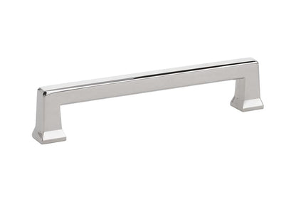 Emtek 86484US14 Alexander Cabinet Pull with 5" Center to Center Polished Nickel Lifetime Finish.