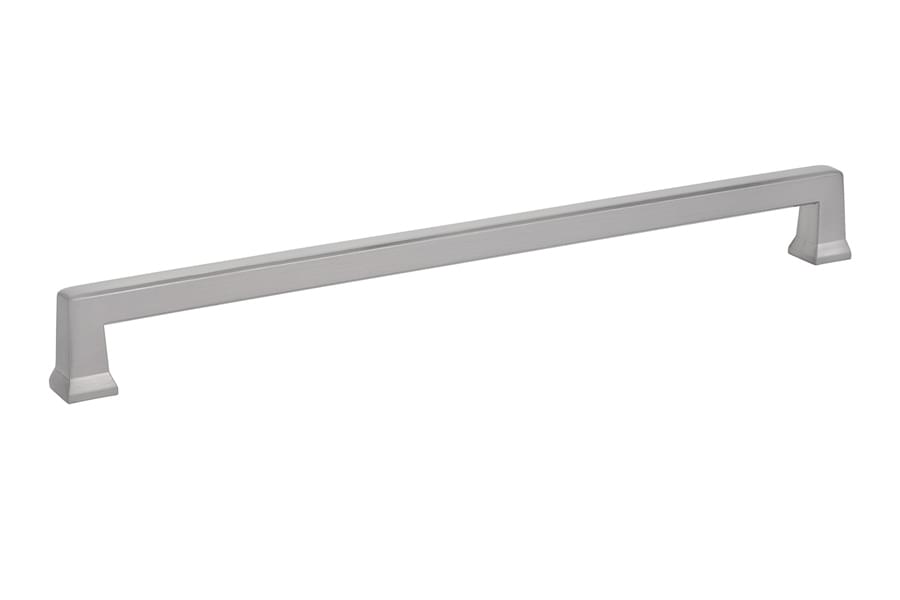 Emtek 86485US15 Alexander Cabinet Pull with 10" Center to Center Satin Nickel Finish.