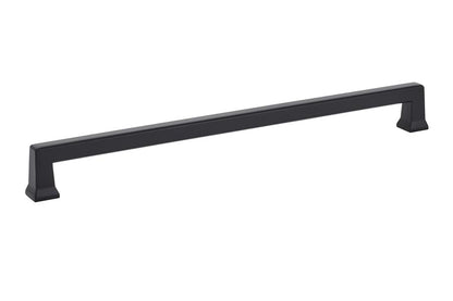 Emtek 86485US15 Alexander Cabinet Pull with 10" Center to Center Satin Nickel Finish.