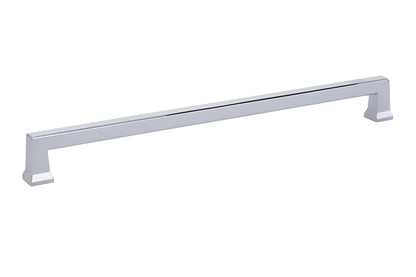 Emtek 86485US15 Alexander Cabinet Pull with 10" Center to Center Satin Nickel Finish.
