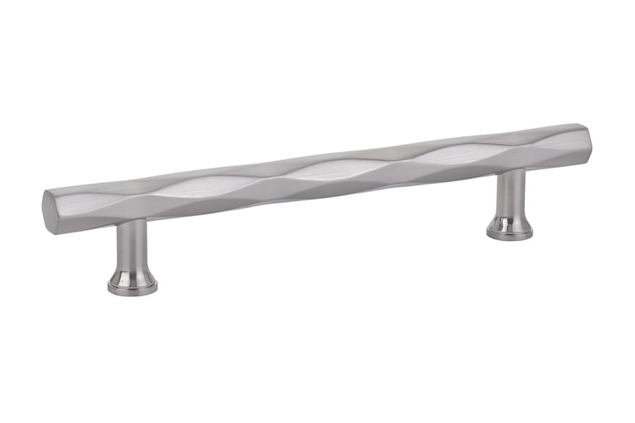Emtek 86489US14 Tribeca Cabinet Pull with 5" Center to Center Polished Nickel Lifetime Finish.