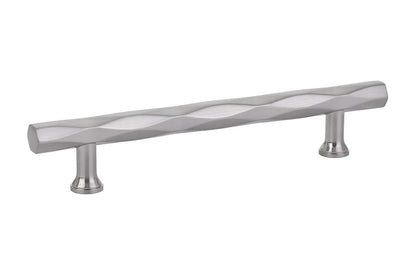 Emtek 86489US14 Tribeca Cabinet Pull with 5" Center to Center Polished Nickel Lifetime Finish.
