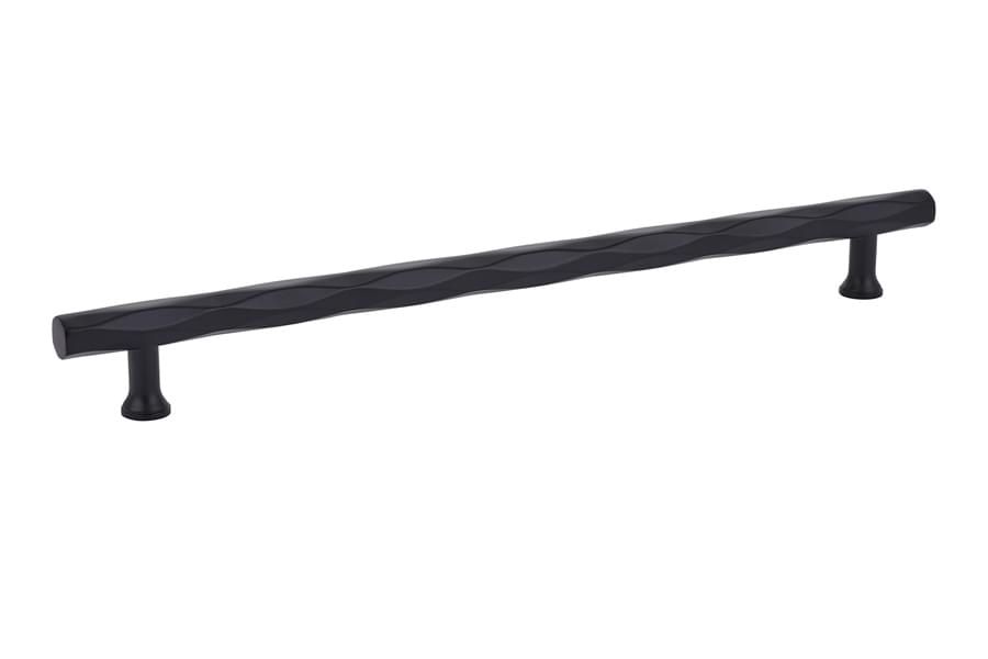 Emtek 86490US14 Tribeca Cabinet Pull with 10" Center to Center Polished Nickel Lifetime Finish.