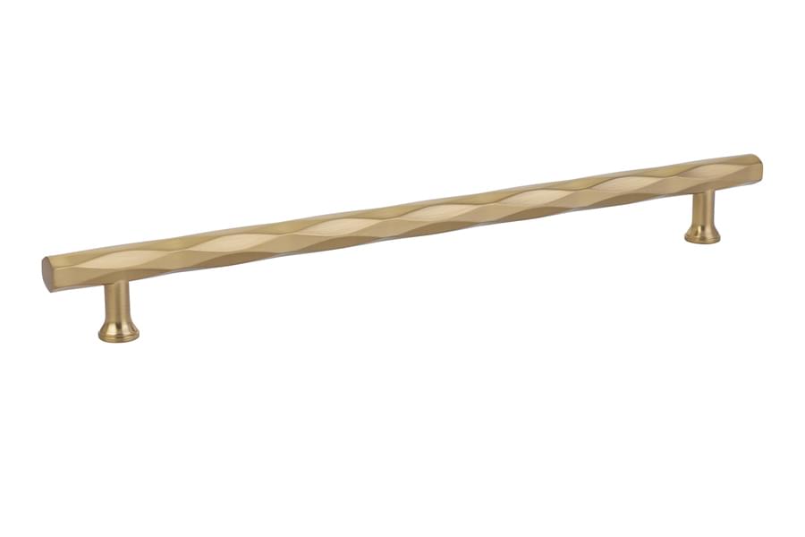 Emtek 86490US14 Tribeca Cabinet Pull with 10" Center to Center Polished Nickel Lifetime Finish.