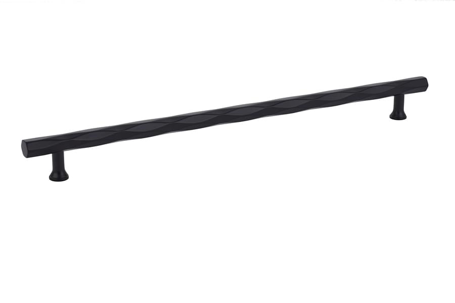 Emtek 86491US14 Tribeca Cabinet Pull with 12" Center to Center Polished Nickel Lifetime Finish.