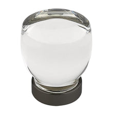 Emtek 86562US14 Juneau 1-1/8" Glass Cabinet Knob Polished Nickel Lifetime Finish.