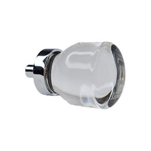 Emtek 86562US26 Juneau 1-1/8" Glass Cabinet Knob Polished Chrome Finish.