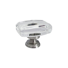 Emtek 86566US14 Windsor 1-5/8" Glass Cabinet Knob Polished Nickel Lifetime Finish.