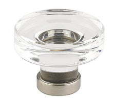 Emtek 86570US14 Grayson 1-3/4" Glass Cabinet Knob Polished Nickel Lifetime Finish.
