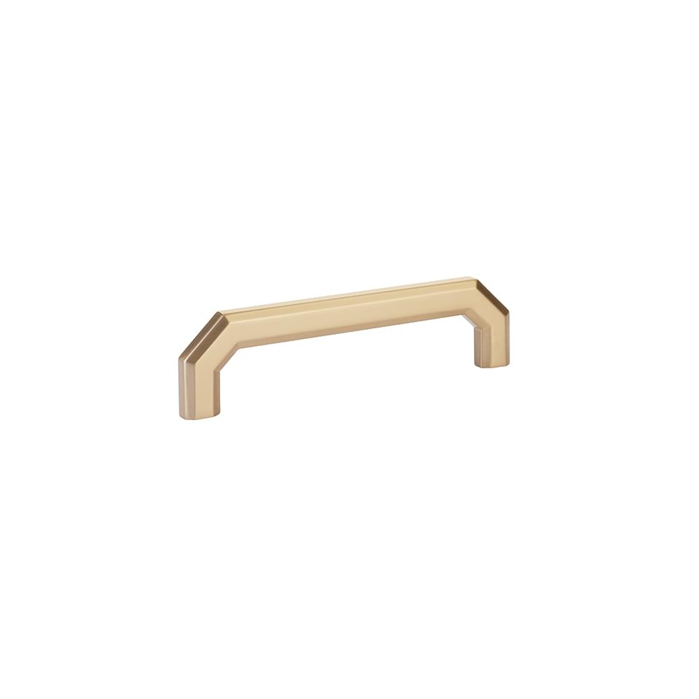 Emtek 86616US4 Riviera 5" Center to Center Cabinet Pull Satin Brass Finish.