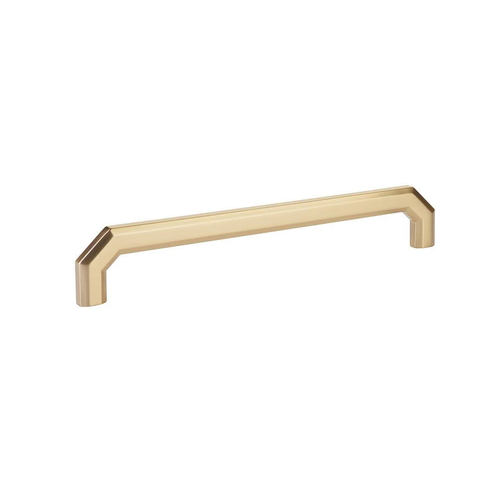 Emtek 86618US4 Riviera 8" Center to Center Cabinet Pull Satin Brass Finish.