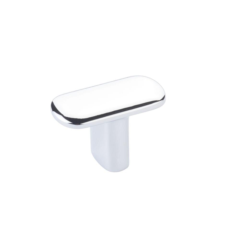 Emtek 86624US26 Habitat 1-1/2" x 3/4" Cabinet T Knob Polished Chrome Finish.