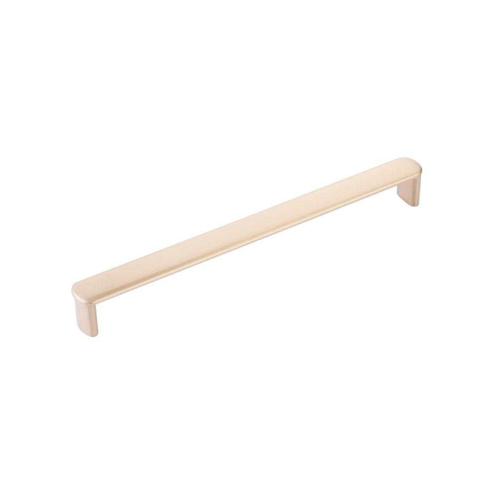 Emtek 86627US4 Habitat Cabinet Pull with 8" Center to Center Satin Brass Finish.