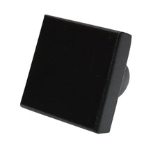 Emtek 86662FB Rustic Modern Square 1-1/4" Cabinet Knob Flat Black Bronze Finish.
