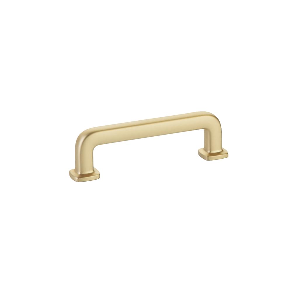 Emtek 86633US4 Westridge Cabinet Pull with 3-1/2" Center to Center Satin Brass Finish.