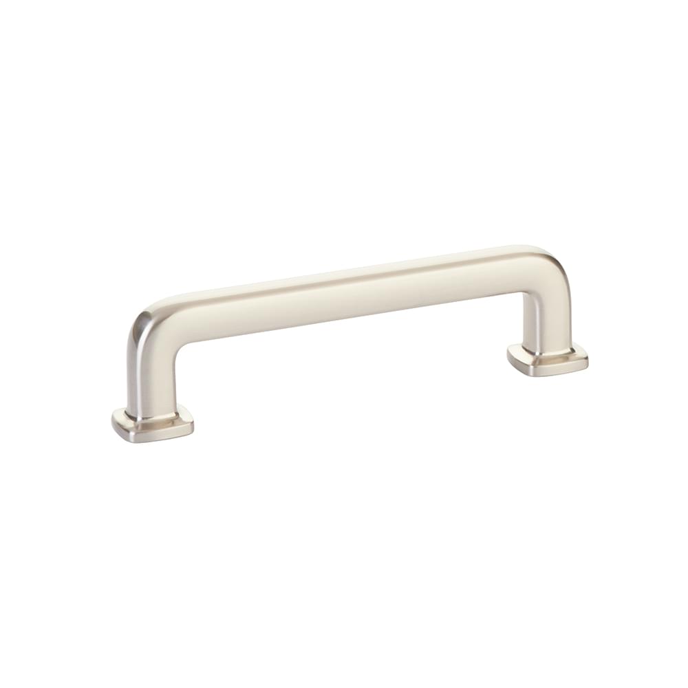 Emtek 86634US15 Westridge Cabinet Pull with 4" Center to Center Satin Nickel Finish.