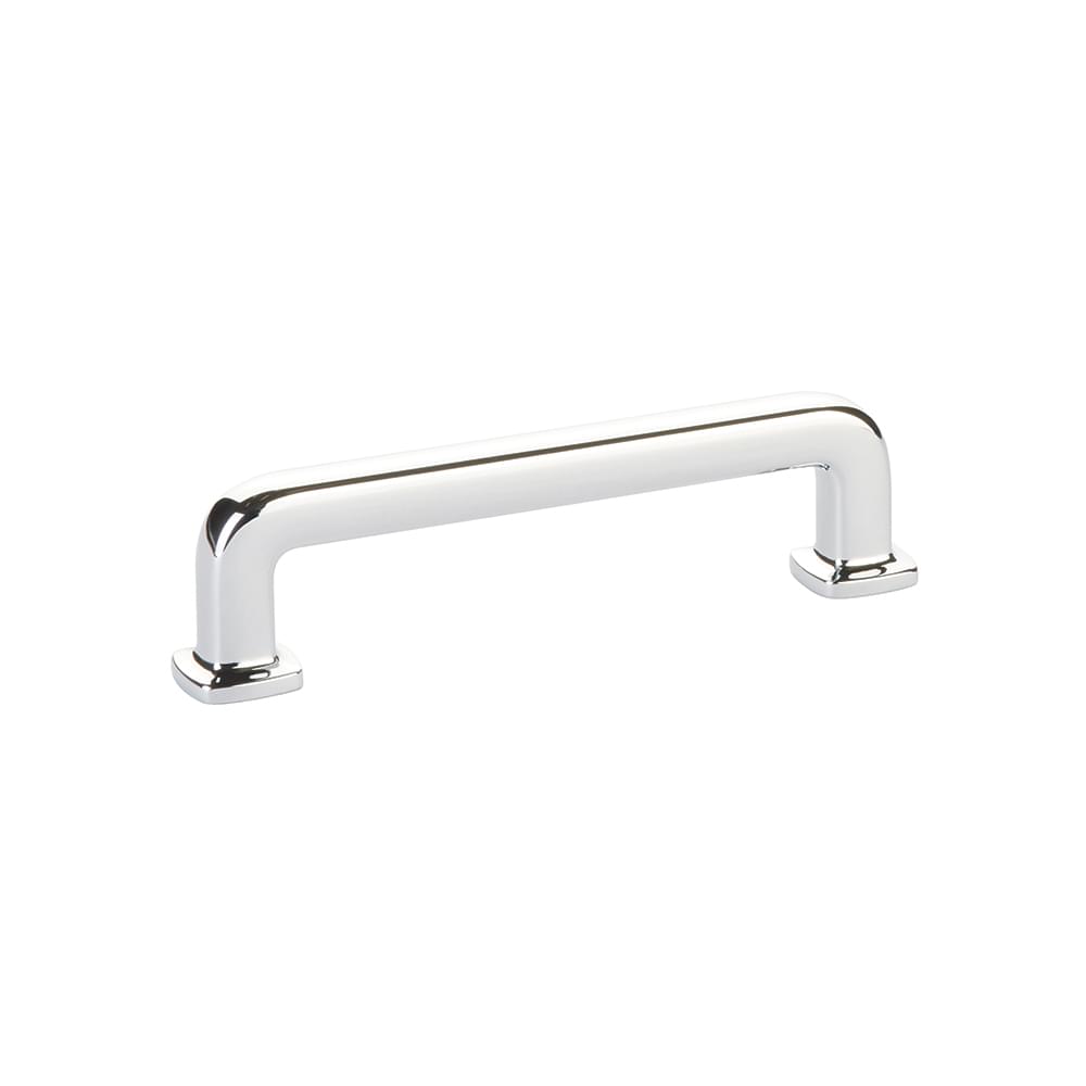 Emtek 86634US26 Westridge Cabinet Pull with 4" Center to Center Polished Chrome Finish.