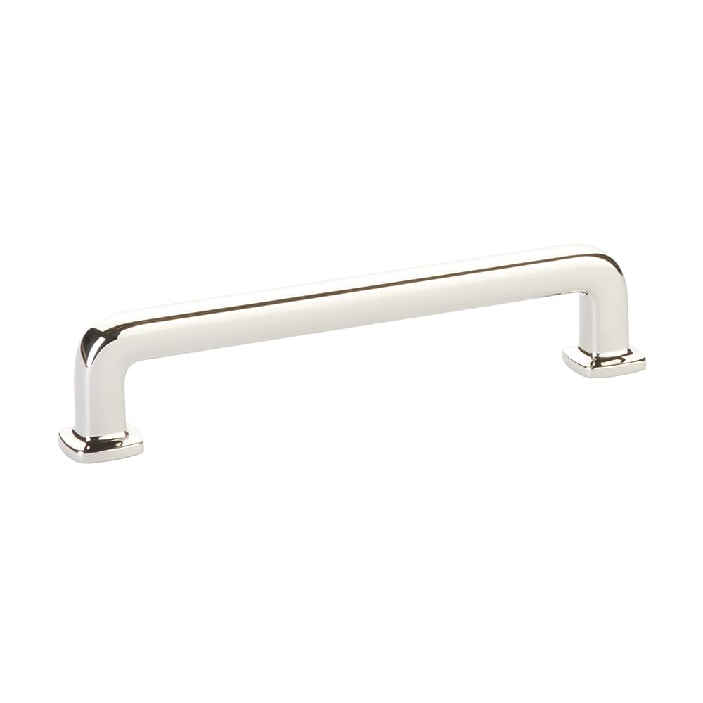 Emtek 86635US14 Westridge Cabinet Pull with 5" Center to Center Polished Nickel Lifetime Finish.