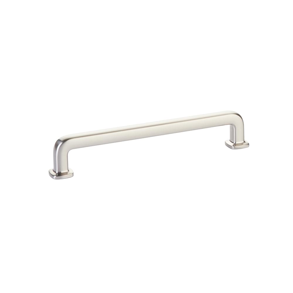 Emtek 86636US15 Westridge Cabinet Pull with 6" Center to Center Satin Nickel Finish.