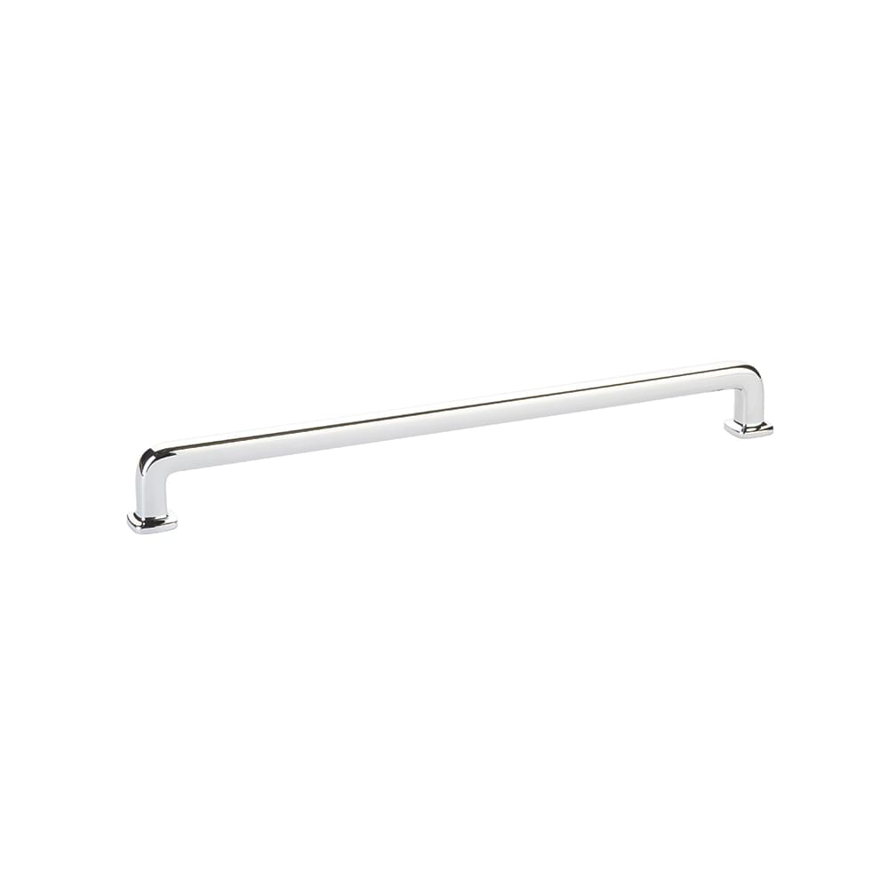Emtek 86638US26 Westridge Cabinet Pull with 10" Center to Center Polished Chrome Finish.
