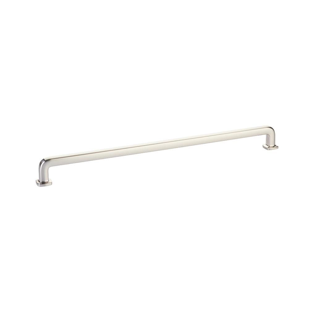 Emtek 86639US15 Westridge Cabinet Pull with 12" Center to Center Satin Nickel Finish.