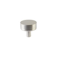 Emtek 86655.CCKUS15.SMKUS15 Conical Stem with Smooth Knob Select Cabinet Knob Satin Nickel Finish.