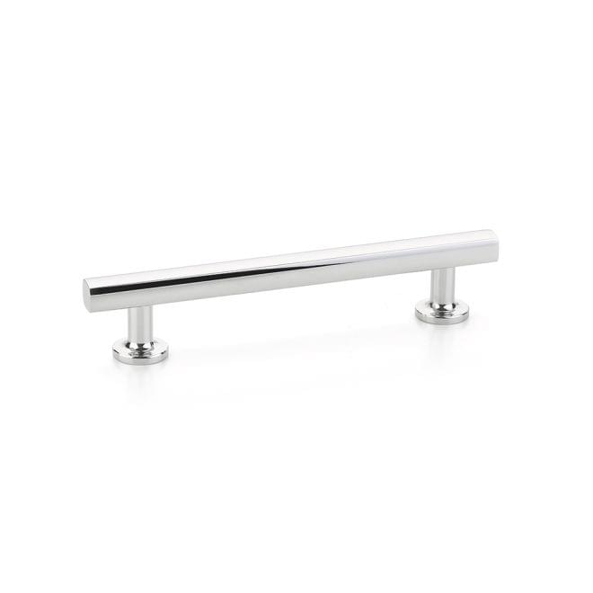 Emtek 86676US14 Freestone Cabinet Pull with 5" Center to Center Polished Nickel Lifetime Finish.