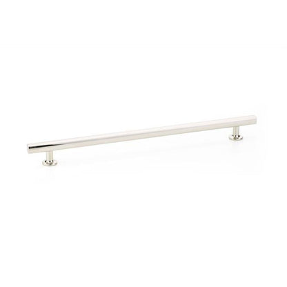 Emtek 86678US14 Freestone Cabinet Pull with 12" Center to Center Polished Nickel Lifetime Finish.