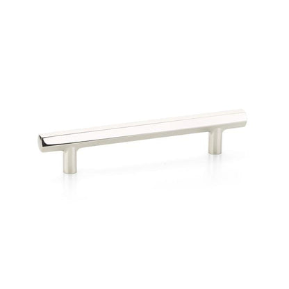 Emtek 86679US14 Mod Hex Cabinet Pull with 5" Center to Center Polished Nickel Lifetime Finish.