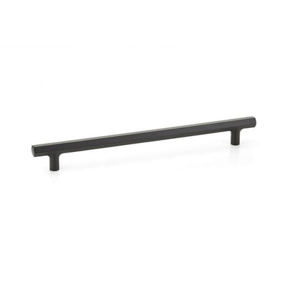 Emtek 86680US15 Mod Hex Cabinet Pull with 10" Center to Center Satin Nickel Finish.