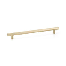 Emtek 86680US4 Mod Hex Cabinet Pull with 10" Center to Center Satin Brass Finish.