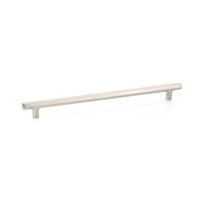 Emtek 86681US15 Mod Hex Cabinet Pull with 12" Center to Center Satin Nickel Finish.