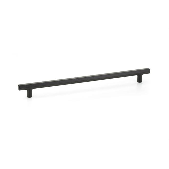 Emtek 86681US15 Mod Hex Cabinet Pull with 12" Center to Center Satin Nickel Finish.