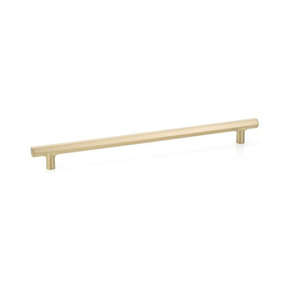 Emtek 86681US15 Mod Hex Cabinet Pull with 12" Center to Center Satin Nickel Finish.
