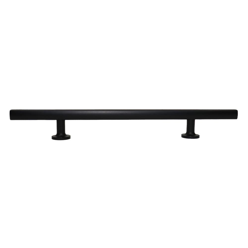 Emtek 86683US19 Freestone Extended Cabinet Pull with 6" Center to Center Flat Black Finish.