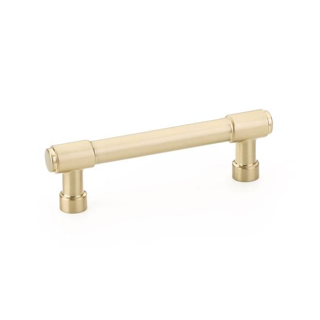 Emtek 86686US14 Jasper Cabinet Pull with 3-1/2" Center to Center Polished Nickel Lifetime Finish.