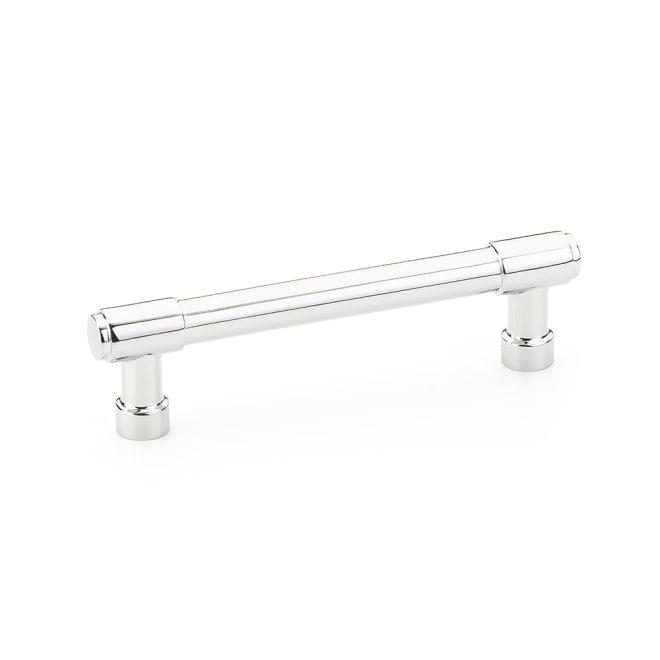 Emtek 86687US26 Jasper Cabinet Pull with 4" Center to Center Polished Chrome Finish.
