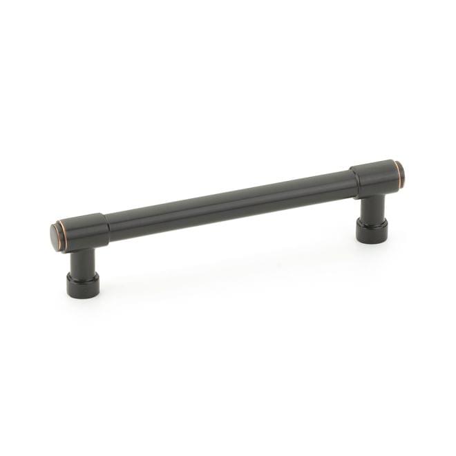 Emtek 86688US10B Jasper Cabinet Pull with 5" Center to Center Oil Rubbed Bronze Finish.