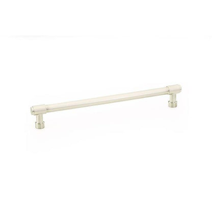 Emtek 86690US14 Jasper Cabinet Pull with 8" Center to Center Polished Nickel Lifetime Finish.