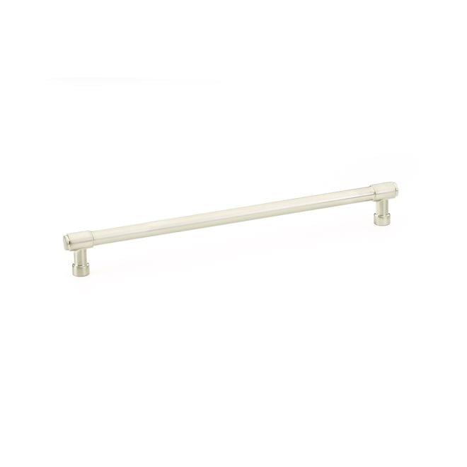 Emtek 86691US14 Jasper Cabinet Pull with 10" Center to Center Polished Nickel Lifetime Finish.