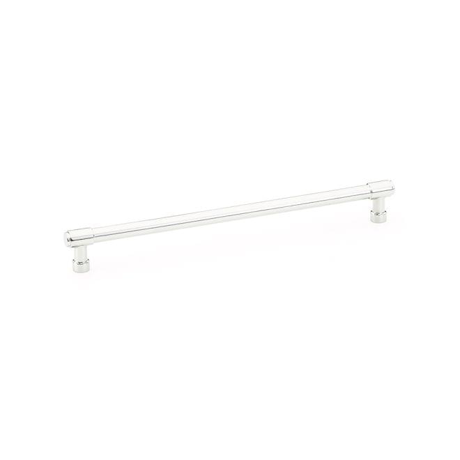 Emtek 86691US14 Jasper Cabinet Pull with 10" Center to Center Polished Nickel Lifetime Finish.